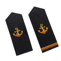 Épaulettes en tissu denim brodé de haute qualité, personnalisables, design 3D, badges magnétiques pour vêtements, uniforme professionnel durable