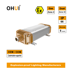 ไฟ LED แบบเส้นกันระเบิด 20W 30W ชนิดแถบ IP66 ป้องกันการกัดกร่อน สำหรับโซน 2 พร้อมการรับประกัน 5 ปี - Product Image 1