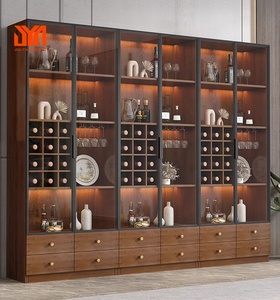 <span class=keywords><strong>JYN</strong></span> Armoire à vin personnalisée Solution de stockage dissimulée Bar Mobilier de salon Salle à manger Armoire à vin - Product Image 2