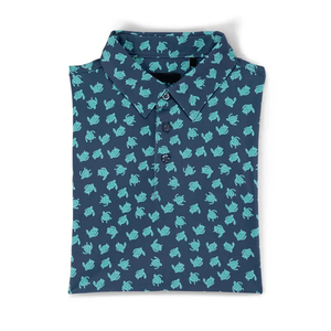 Custom Logo Summer Polyester Spandex Moisture Wicking Dry Fit Men's Polo Shirt High Quality Spring Style Short Sleeve T-shirts