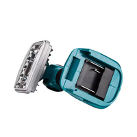 Lampe de travail LED, lampe de camping, batterie 20V, 18W, 2000LM, lampe torche, projecteur, lumière portable d'extérieur avec port USB