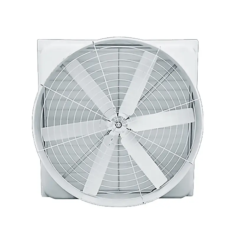 Ventilador de escape Frp de gran volumen de aire, para granja, almacén, fábrica, cerdo