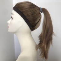 LX201Wholesale Perruque de sport Kosher blonde juive en queue de cheval, en cheveux humains Remy européens, de la marque Gym Wunder, provenant d'un fournisseur chinois