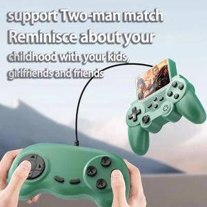 Consola de <span class=keywords><strong>videojuegos</strong></span> de recreación familiar S20, Mini TV, salida AV portátil, Retro, 520 juegos clásicos integrados, Gamepad Dual, reproductor de juegos - Product Image 5