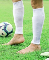 Chaussettes de football respirantes à compression rapide pour la protection des mollets