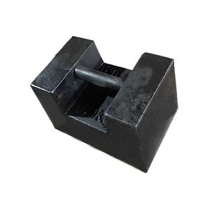 مقياس وزن شاحنة ، وزن قابل للتكديس من الحديد الزهر يستخدم لمعايرة مجموعة الوزن - Product Image 3