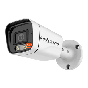 Inlifecam tuya ứng dụng thông minh 5.0MP ngoài trời Bullet Wifi PoE <span class=keywords><strong>IP</strong></span> <span class=keywords><strong>Camera</strong></span> Mạng CCTV <span class=keywords><strong>Camera</strong></span> thông minh máy ảnh kim loại - Product Image 1