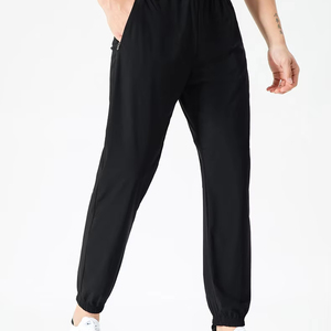 Pantalones Jogger de Nailon/Algodón para Hombre, Corte Regular, Antiarrugas, Secado Rápido, Lavado con Blanqueador, Estilo Casual Arrugado |   En Existencia # 2923 - Product Image 1
