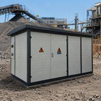 Prix d'usine – Sous-station compacte de type boîtier 11 kV, sous-station de transformateur préfabriquée pour les marchés d'Afrique et du Moyen-Orient