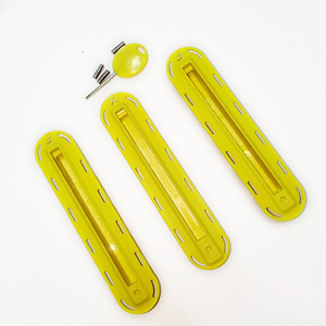 กล่องใส่ครีบกระดานโต้คลื่น LCO-SPORT ขนาด 15 ซม. สีขาว วัสดุ PVC ระบบ Future Fin สำหรับอุปกรณ์เสริมกระดานโต้คลื่น - Product Image 4