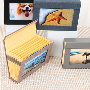 थोक कस्टम लोगो 4x6 diy परियोजनाओँ के पेपर फोटो एल्बम कपड़े जन्मदिन की शादी के परिवार फोटो संग्रह - Product Image 4