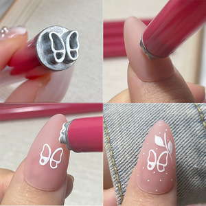 Set de 15 Piezas para Decoración de Uñas, Pluma Estampadora, Herramientas para Pintar con Puntos, Diseño Simple, Kit de Manicura DIY - Product Image 5