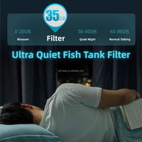 Filtre d'aquarium multifonctionnel, puissant générateur de vagues pour aquarium, pompe submersible interne