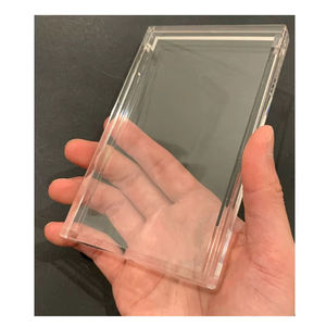 Wholesale Modern Clear <b>Acrylic</b> Booster <b>Card</b> Display Case Customized Color Logo for Freestanding Protector for Trading <b>Cards</b> - Product Image 6