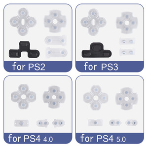 Bán Buôn Trường Hợp Mềm Cho PS3 Gamepad Nút Silicone Cao Su Bàn Phím Cho PS4 Điều Khiển Thay Thế Dẫn Điện Cao Su Dính - Product Image 6