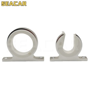 Soporte para Caña de Pescar Seacar, de Aluminio, para Barco, con Anillo de Montaje - Product Image 1