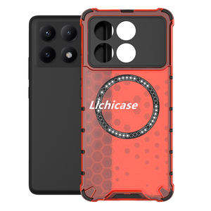 Funda móvil anticaída con todo incluido de cuatro esquinas Lichicase para Redmi Note 13 13Pro, fundas para teléfono móvil baratas al por mayor - Product Image 4