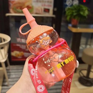 Vente en gros personnalisable <span class=keywords><strong>kawaii</strong></span> mignon enfants portable sports de plein air <span class=keywords><strong>gourde</strong></span> pour enfants bouteille d'eau pour l'école - Product Image 4