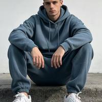 Set Hoodie dan Celana Panjang Gaya Amerika, Model Longgar, Pasokan Grosir