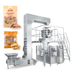 Factory Price Granular Premade Pouch Bagging Machine Automatic Biscuit Cookie Packing Machine