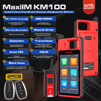 Autel MaxiIM KM100E Altar KM100 E Máquina de Programación de Llaves para Todos los Coches Lector de Códigos Programador Ikey Herramientas de Diagnóstico de Vehículos
