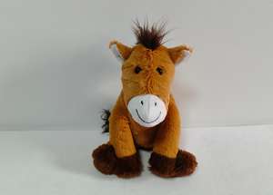 Плюшевая игрушка ручной работы в виде скачущей лошади - Product Image 5