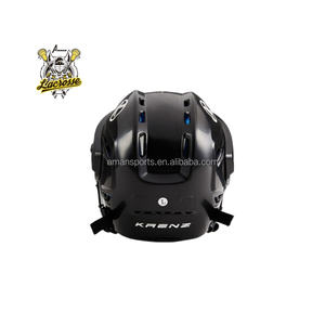 Casco de hockey sobre hielo personalizado de fábrica de <span class=keywords><strong>Amman</strong></span> casco de jugador con jaula de hockey sobre hielo lacrosse entrenamiento de atletas equipo de casco protector - Product Image 3