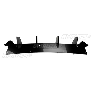 Diffuseur de pare-chocs arrière noir, séparateurs latéraux arrière, lèvre de spoiler, protection de pare-chocs arrière pour Ford Focus ST MK4 2018 2019 2020 2021 - Product Image 2