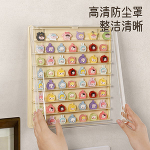 Blind Box Storage Display Rack Wall Mounted Transparent Plastic 4 Layers Pop Mart Doll Figure Organizer - Product Image 4
