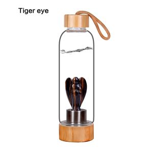Bouteille d'<span class=keywords><strong>eau</strong></span> chaude infusée Ange en cristal Bouteilles en cristal de quartz de guérison pour l'<span class=keywords><strong>eau</strong></span> potable - Product Image 2
