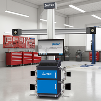 Aligneur de roues 3D AUTEC ATW-A60 avec caméra HD 5MP certifiée CE TUV ISO, télécommande sans fil à double commande pour atelier de réparation automobile