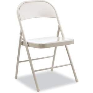 Silla Plegable de Acero sin Brazos Alera CA944, Diseño Contemporáneo, Uso en Interiores y Exteriores, Soporta 275 Libras, 4/CARTÓN, Origen Estadounidense - Product Image 2