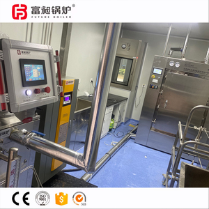 Conception verticale d'utilisation industrielle de chaudière <span class=keywords><strong>à</strong></span> vapeur automatique professionnelle de 6kW pour l'élimination des rides de chapeau de nettoyage <span class=keywords><strong>à</strong></span> sec de blanchisserie 220V/380V - Product Image 4