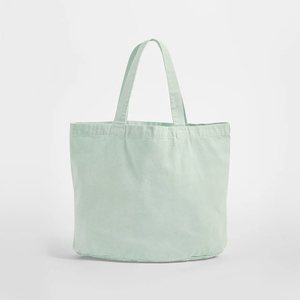 Venta al por mayor de fábrica de color sólido pequeño personalizado bolsa de lona de alta calidad ecológica bolsa de compras de algodón - Product Image 1