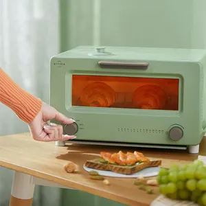 厂家价格10L金属烤箱烤面包机迷你家用蒸汽烤箱迷你烤面包机蒸汽烤面包机烤箱