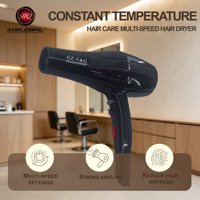 Sèche-cheveux professionnel haute puissance HQ-8700, sèche-cheveux ionique négatif pour salon