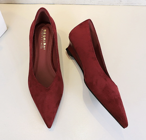 Chaussures à talons compensés rétro pour femmes UP-2707J, chaussures à talons bas, chaussures de bureau pour femmes, chaussures à bride arrière, chaussures habillées - Product Image 6