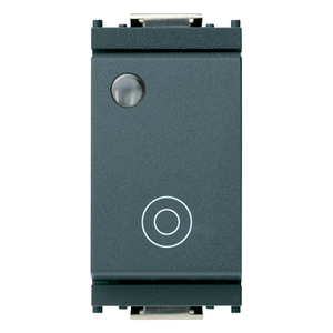 1PNO 10A Grey <b>Push</b> <b>Button</b> <b>Switch</b> 4.1x2.8x5.3cm For Electrical Control - Product Image 1