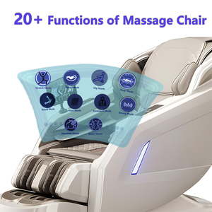 Luxury 2026 Double Track Chair 4D AI Smart <b>Zero</b> <b>Gravity</b> <b>Recliner</b> CE Certification PU Leather - Product Image 2