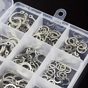 Kit de bagues de retenue externes en forme de C, M3 M25, en acier inoxydable 304, 225 pièces pour le tri des arbres - Product Image 4