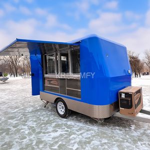 Camión móvil de venta de helados para aperitivos 2025 para remolque de comida rápida callejera - Product Image 3