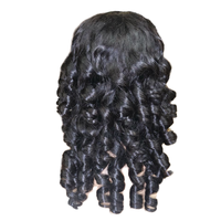 Peluca con Cierre 4x4 de Textura Ondulada Suelta, Cabello Virgen Brasileño, 250% de Densidad, Longitud Media, Tejido Natural Transparente SDD de Guangdong