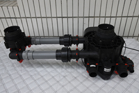 Vanne adoucissante automatique de haute qualité pour l'adoucissement de l'eau à haute dureté et la régénération simultanée, adoucisseur duplex