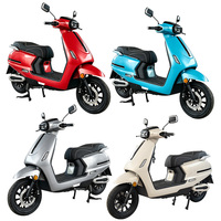 Moto électrique personnalisée CKD SKD 12 pouces pour adultes, 1100/1300W, vitesse 60 km/h, style rétro classique, scooter électrique