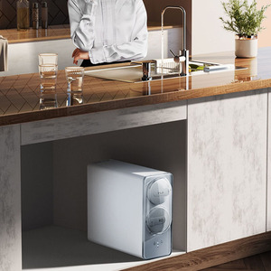 Máy lọc nước RO điện 1200G dùng cho khách sạn, gia đình, lọc nước vòi nước bằng nhựa, hoạt động êm, uống trực tiếp, hai vòi - Product Image 6