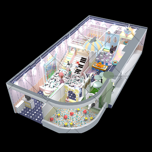 Équipement de terrain de jeux intérieur avec bac à sable et fosse à mousse pour centre commercial, école et usage domestique - Couleurs personnalisables, certifié CE - Product Image 6