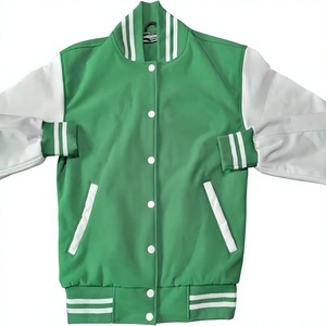 Veste de baseball premium pour homme, style varsity, imperméable, coupe-vent, pour l'extérieur, vêtements d'hiver, mode décontractée, design de logo OEM - Product Image 1