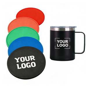 Posavasos de Silicona Resistentes al Calor al por Mayor para Restaurante, Hotel, Bar, Cafetería, Regalo Promocional, Posavasos con Logotipo Personalizado - Product Image 1