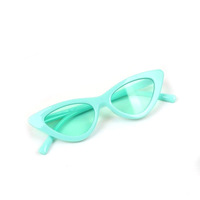 Lunettes de soleil yeux de chat pour enfants, protection solaire pour garçons et filles, à la mode, UV400,