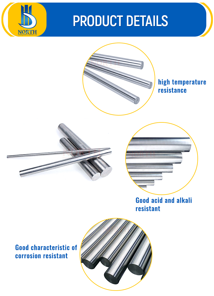 high quality bar Ss2324 304 Duplex Stainless Steel Rod bars price